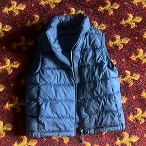 Dark blue puffer vest
